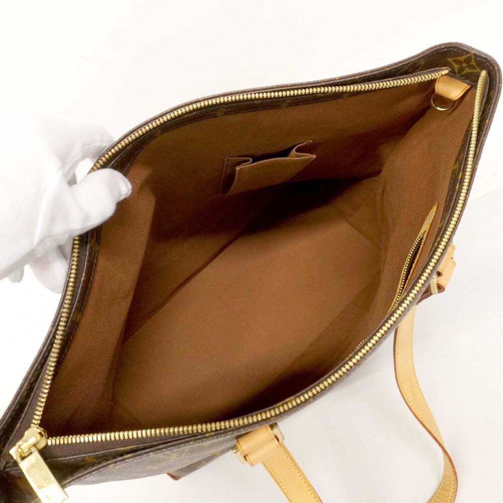 LOUIS VUITTON Brown Monogram Tote Bag - Picture 4 of 11
